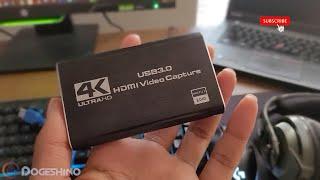 How To Setup A Capture Card| Cheap 4k Capture Card