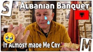 FOOD so GOOD it made me CRY - Albanian FEAST to Remember  ️