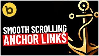 How To Create Anchor Links With Smooth Scrolling in Bricks Builder