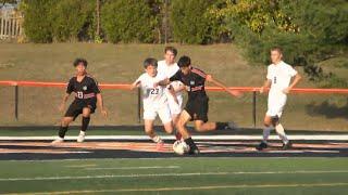 Harlem's Stevan Ljubicic lights up scoreboard against Dixon soccer