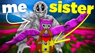 Trolling MY SISTER In Gorilla Tag With Mods