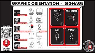 What is and how to make a "SIGNAGE - GRAPHIC ORIENTATION"? project Season 11 Ep 16