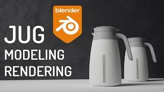 How to make jug in blender tutorial for beginners 2021