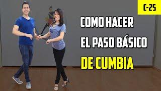 COMO BAILAR CUMBIA - PASO BÁSICO  (CRUZADO)