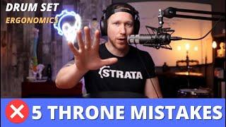 Drum Throne Mechanics // 5 MISCONCEPTIONS to Avoid for Optimal Performance and Health