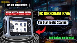 BC BOSSCOMM IF745 OBD2 Scanner | Complete Review & How-To Guide |