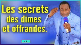 LES SECRETS DES DIMES ET OFFRANDES vol.1 Dr. Daniel Kissolo