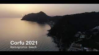 Corfu Summer 2021 Kontogialos Beach 4k