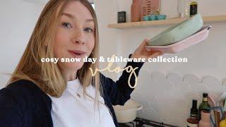 Cosy Snow Day & Tableware Collection | Rhiannon Ashlee Vlogs