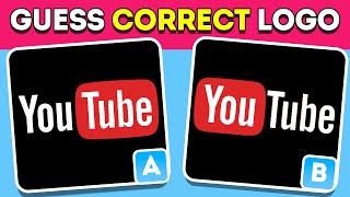 Guess Correct Logo | Logo Challenge | 24 Easy, Medium, Hard Levels