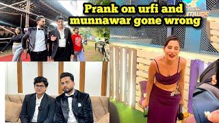 Prank on Urfi javed & Munawar faruqui gone WRONG  -  Elvish Yadav Vlogs