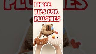 Three tips make your amigurumis hole-free! #crochet #amigurumi #crochetplushies #yeezhee #fyp