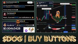 $DOG (Bitcoin) Buy Buttons are Everywhere!