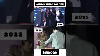 Jungkook helping his injured jin hyung #jinkook #jinkookmoments #kookjin #jinkookforever