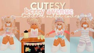 Toddler Berry Avenue Outfit Codes  | bunniory ౨ৎ