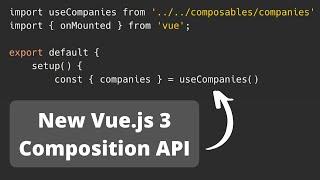 Live-Coding: Laravel CRUD + Vue.js 3 Composition API