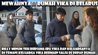 Megahnya Rumah Vika Di Belarus! Billy Syahputra Seru Seruan Main Salju Bareng Keluarga & Minum Teh