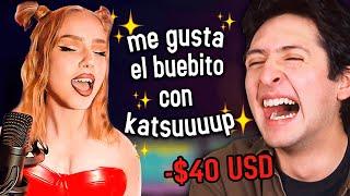 Le pago a cantantes para que canten cosas random