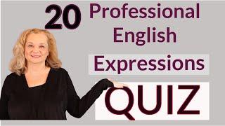 20 Business English Expressions for Fluent English