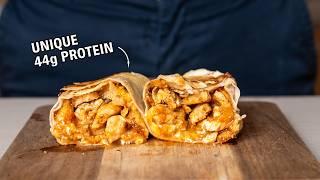 I Made A Unique Chicken Wrap With 44g of Protein