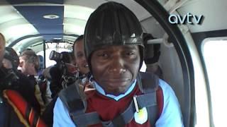 Ian Taylor skydive for Acorns