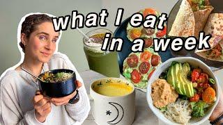 WHAT I EAT IN A WEEK | healthy, plant-based, teen