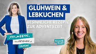 Rosé-Glühwein und saftiger Lebkuchen dank Siemens Backofen | Yvi meets Juliane Eller