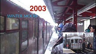 Flushing Line 2003 BLIZZARD footage - The 40th and last year of the WF Fleet