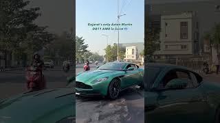 Gujarat's only Aston Martin DB11 AMR in Surat #supercars #ytshorts #shorts