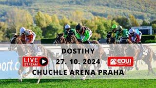 ŽIVĚ  | dostihy Chuchle Arena Praha – 27. 10. 2024