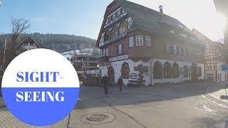 Sightseeing in Alpirsbach im Black Forest in GERMANY