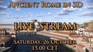 Live Stream, Rome in 3D exploring walking tour