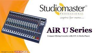 AiR U Series Mixer by Studiomaster Professional