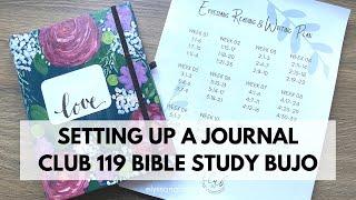 Setting Up a Journal | CLUB 119 Bible Study Bullet Journal