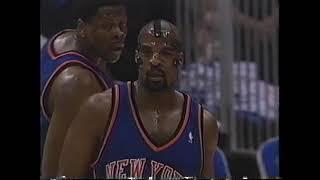 1996 PLAYOFFS New York Knicks @ Cleveland Cavaliers ROUND 1  GAME 1