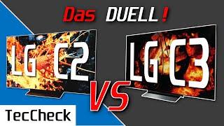 LG C2 vs. LG C3: Das DUELL! | Welcher OLED-TV ist besser? | Der Vergleich!
