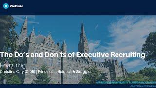 The Do’s and Don’ts of Executive Recruiting