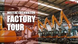 WEITAI Excavator Factory Overview - Stay tuned for Skid Steer Factory Tour