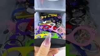 I hate purple!!Which one next? #asmr #keychain #usa #packing #shorts #labubu #diy #selfdefense