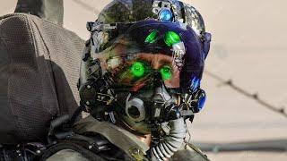 Testing the US F-35 Super Advanced $400k Helmet That Can See Through Plane