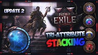 [PATH OF EXILE 2] – ENERGY SHIELD IS JUST BETTER! UPDATE 2 ON TRI-ATTRIBUTE STACKING!