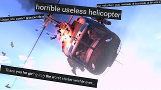 "The worst helicopter in War Thunder" - AB 205 A-1