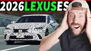 *BIG UPDATE* The 2026 Lexus ES will RAISE the luxury sedan benchmark // Made in Japan!