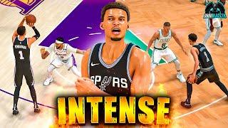 Victor Wembanyama against 2 Most OVERPOWERED Teams in NBA 2K25!