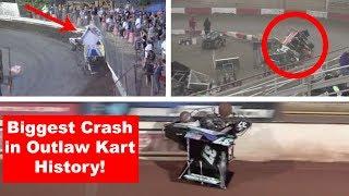 Worst Outlaw Kart Crashes Ever Part 2! (Compilation)