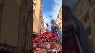 Processions and floats Semana SantaApril  2025 Malaga Spain