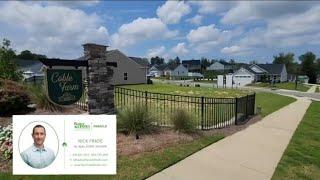 New community tour of Coble Farms in Fuquay Varina, by Ryan Homes