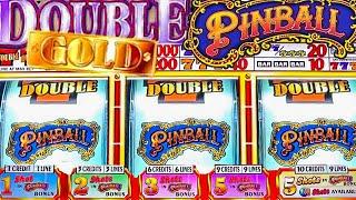 Double Gold Pinball 9 Line Slot Old School New Game