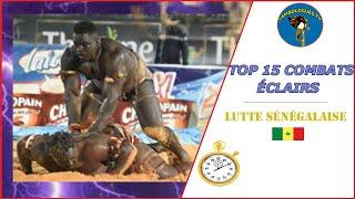 Top 15 very quick fights in senegalese wrestling 