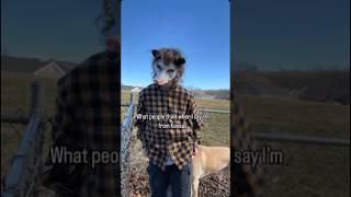 What people think when I say I’m from Kansas (help me) #alterhuman #strangehuman #opossum